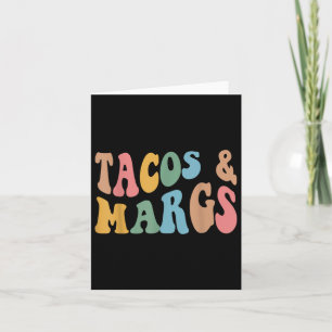 taco's en margs grappige cinco de mayo mexicaanse kaart