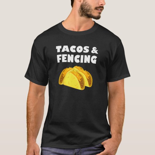 Tacos en omheining t-shirt (Voorkant)