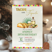 Tacos en Tequila 50e Mexicaanse verjaardag Kaart