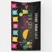 Tacos en Tequila Banner - Blk (Verticaal)