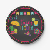 Tacos en Tequila Bord - Blk (Voorkant)