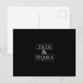 Tacos en Tequila Briefkaart (Voorkant / Achterkant)
