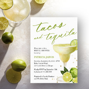 Taco's en Tequila Bruidsfeestje Kaart