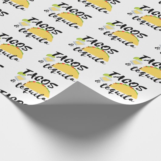 Tacos en Tequila Cadeaupapier (Hoek)