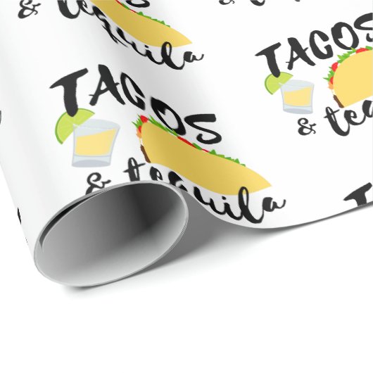 Tacos en Tequila Cadeaupapier (Rol Hoek)