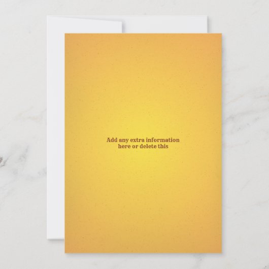 Tacos en Tequila Cinco de Mayo Mexican Fiesta Kaart (Achterkant)