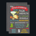 Tacos en Tequila Couples Shower Invitation Kaart<br><div class="desc">Supercoole en moderne Tacos- en Margaritas-koppels-showparty voor een uitnodiging voor een huwelijksfeest. Heb een Mexicaanse Fiesta met tacos, tequilla & margaritas met maracas en leuke typografie tegen een zwarte achtergrond. Met de hand getekende illustratie door McBooboo. Neem contact met me op als je wijzigingen, vragen of een aangepast antwoord nodig...</div>
