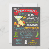 Tacos en Tequila Couples Shower Invitation Kaart (Voorkant)
