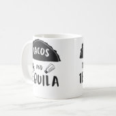 Taco's En Tequila Fiesta-viering Koffiemok (Voorkant links)