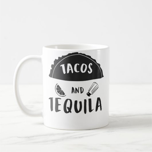Taco's En Tequila Fiesta-viering Koffiemok (Links)