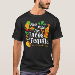 Tacos en Tequila Funny Cinco de Mayo Taco T-shirt