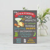 Tacos en Tequila Going Away Kaart (Staand voorkant)