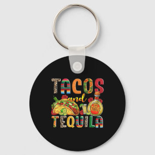 Taco's en Tequila Grappig Drink Taco Mexicaans ete Sleutelhanger