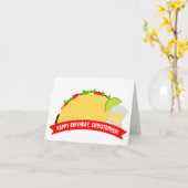 Tacos en Tequila Kaart (Gele Bloem)