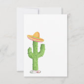 Tacos en Tequila RSVP Kaartje (Achterkant)