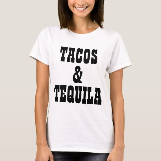 Tacos en Tequila T-shirt (Voorkant)