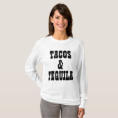 Tacos en Tequila T-shirt (Voorkant volledig)