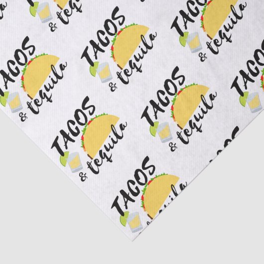 Tacos en Tequila Tissuepapier (Detail)