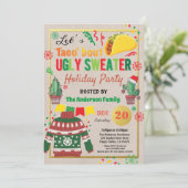 taco's feestfeest in de zweter kaart (Staand voorkant)