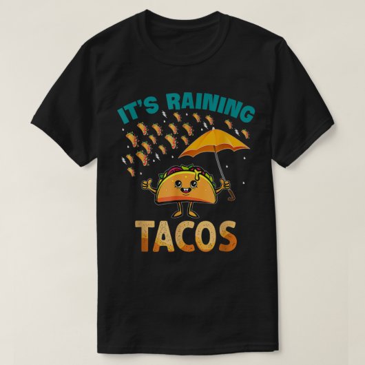 Tacos Funny Taco Kinder meisjes jongens T-shirt (Design voorkant)