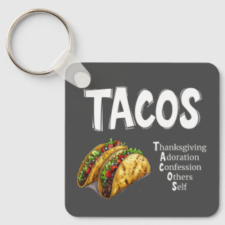 TACOS Gebeds Sleutelhanger