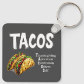TACOS Gebeds Sleutelhanger (Achterkant)