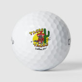 Tacos Golf bal set (Voorkant)