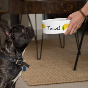 Taco's Grappige Humor Hond  Huisdier Voerbakje