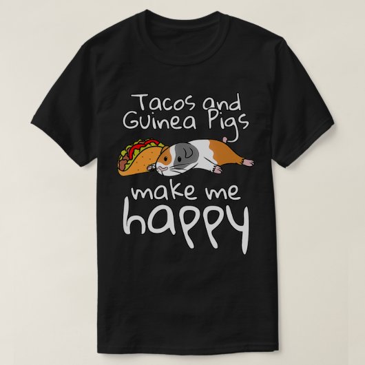 Tacos Guinea Pig. T-shirt (Design voorkant)