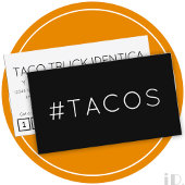 #TACOS hashtag loyaliteitspunkkaart Klantenkaartje