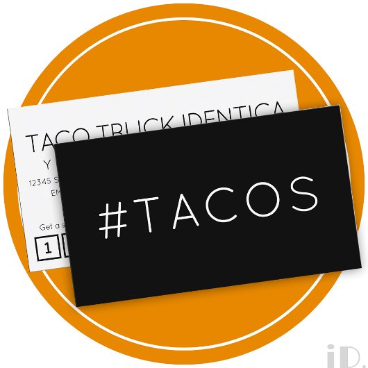 #TACOS hashtag loyaliteitspunkkaart Klantenkaartje