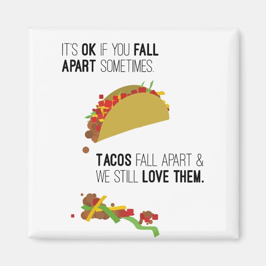 Tacos Herfst Apart Magneet (Voorkant)