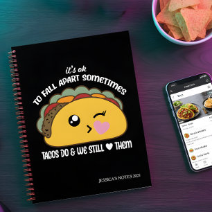 Tacos Herfst Apart Meme Notitieboek