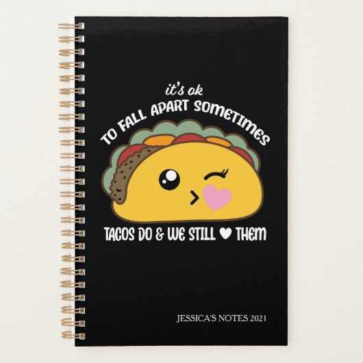 Tacos Herfst Apart Meme Planner (Voorkant)