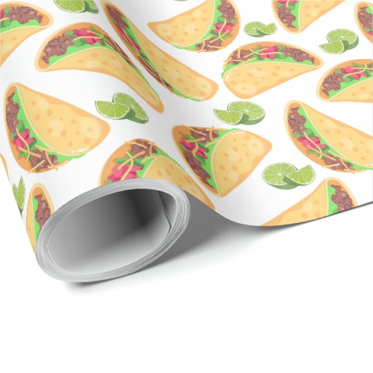 tacos-inpakpapier cadeaupapier (Rol Hoek)