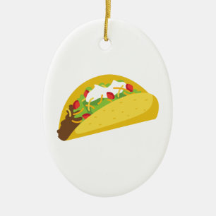 Tacos Keramisch Ornament
