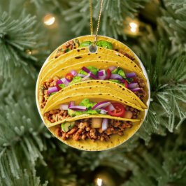 Tacos Keramisch Ornament