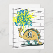 TACOS LEVEN FEESTDAGENKAART (Voorkant / Achterkant)