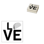 TACOS LOVE RUBBERSTEMPEL (Gestempeld)