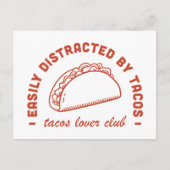 Tacos lovers club briefkaart (Voorkant)