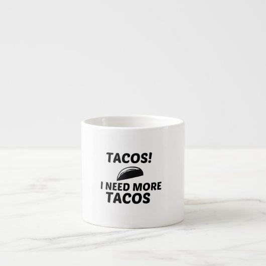 TACOS NODIG ESPRESSO KOP (Voorkant)