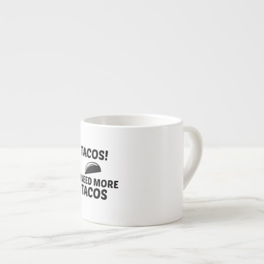 TACOS NODIG ESPRESSO KOP (Voorkant rechts)