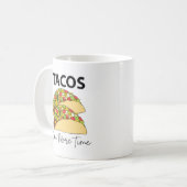 Taco's nog een keer Mexicaanse eten Taco Koffiemok (Voorkant links)