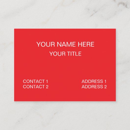 Taco's nog een keer Mexicaanse eten Taco Visitekaartje (Achterkant)