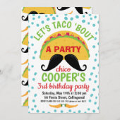 Taco's over een feestdag kaart (Voorkant / Achterkant)