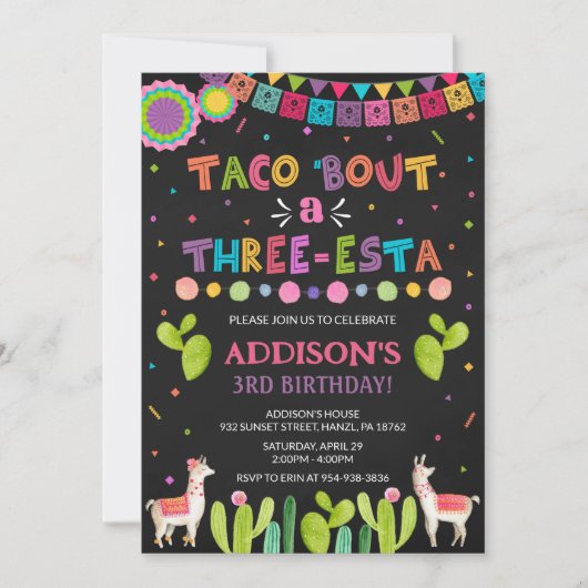 Taco's over een uitnodiging van drie Esten op zate (Voorkant)
