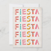 Taco's over uitnodiging van Birthday Fiesta (Achterkant)