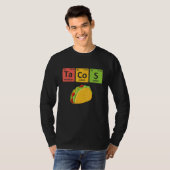 Tacos Periodic Table Chemistry Elements Taco T-shirt (Voorkant volledig)