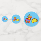 Tacos + Pinatas Confetti (Voorkanten)