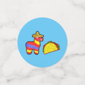 Tacos + Pinatas Confetti (Kleine voorkant)